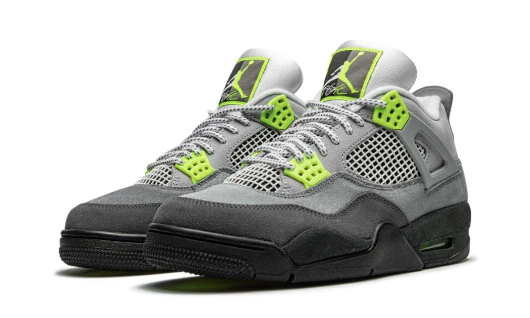 Jordan 4 95 Neon Front