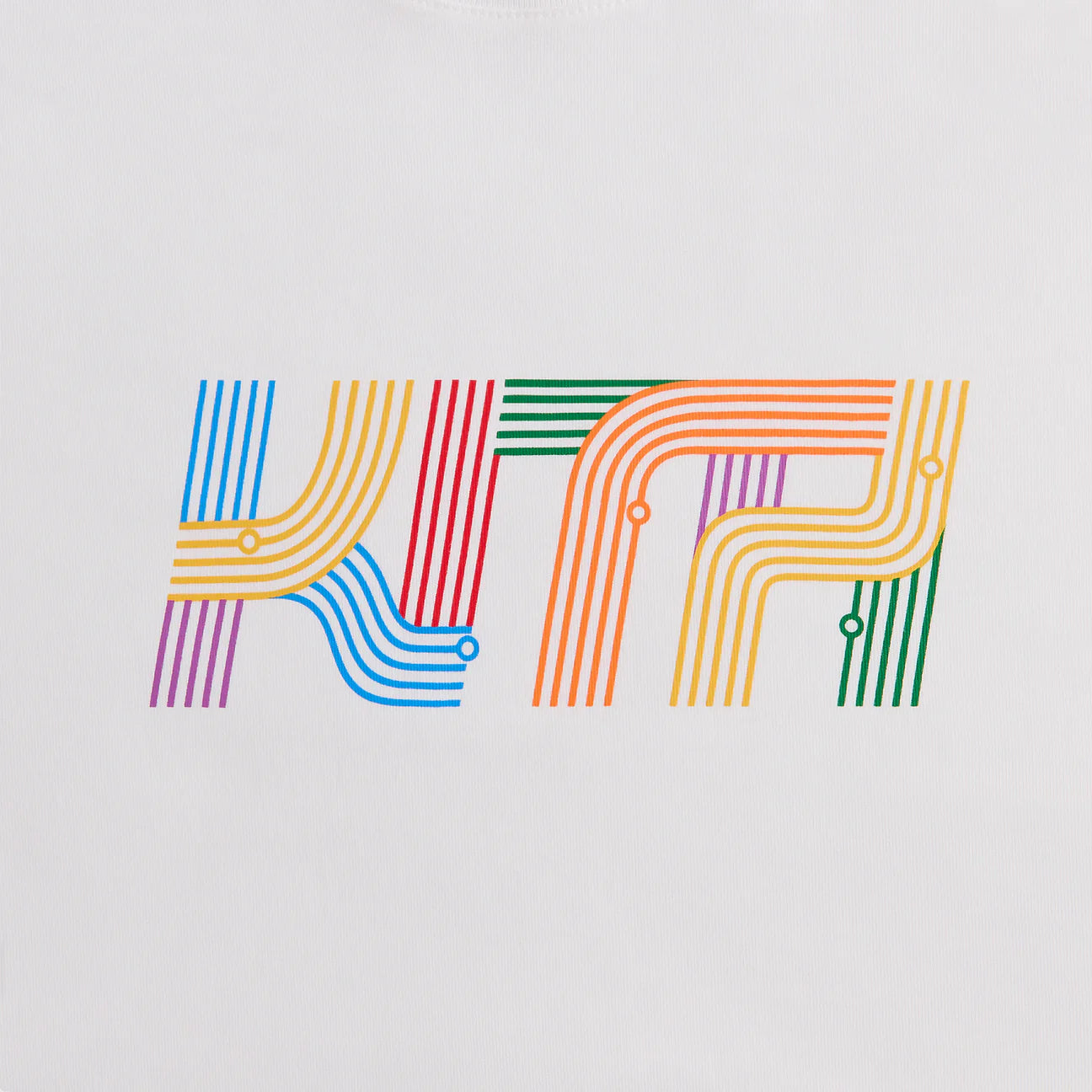 Kith White Transit T-Shirt Logo