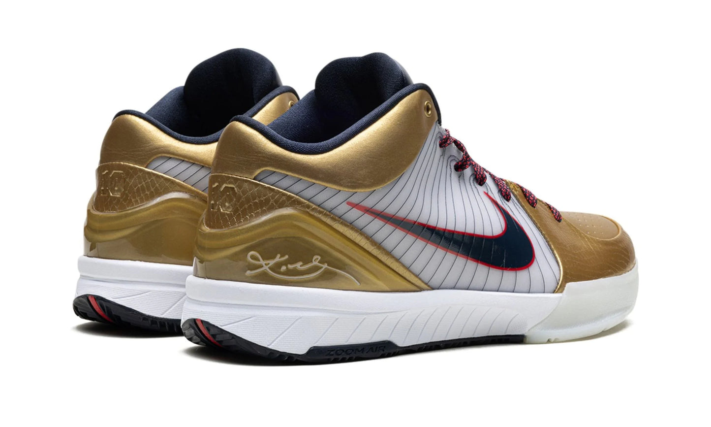 Nike Kobe 4 Protro Gold Medal back