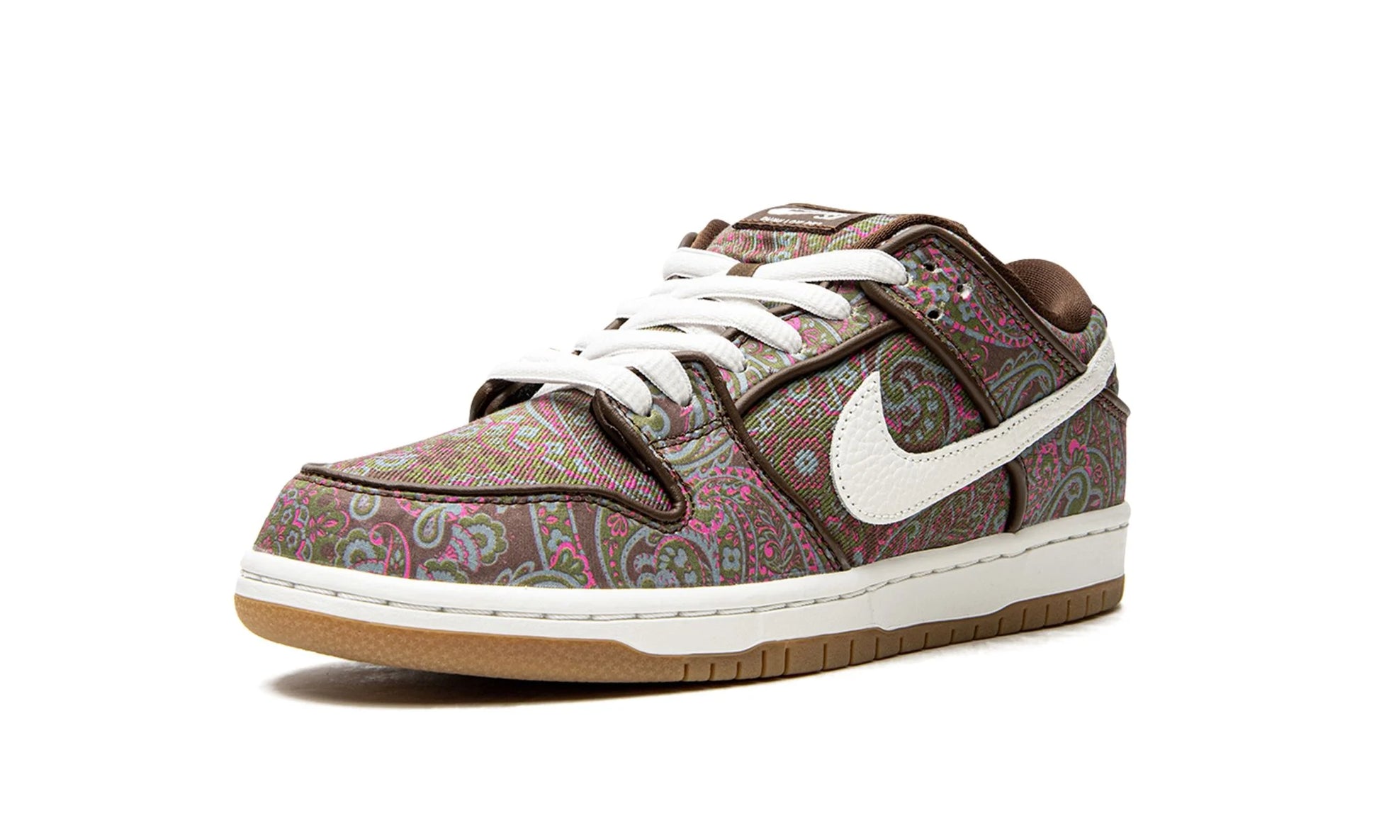 Nike SB Dunk Low Paisley Brown Front Left