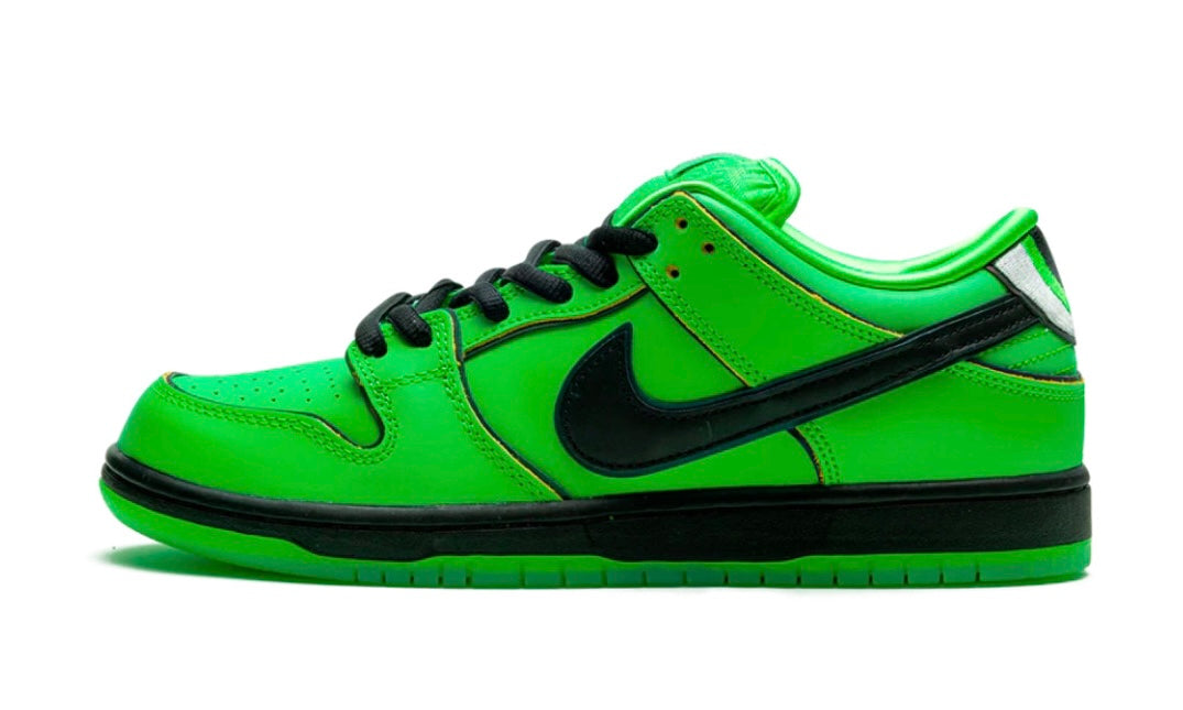 Nike SB Dunk Low The Powerpuff Girls Buttercup Side