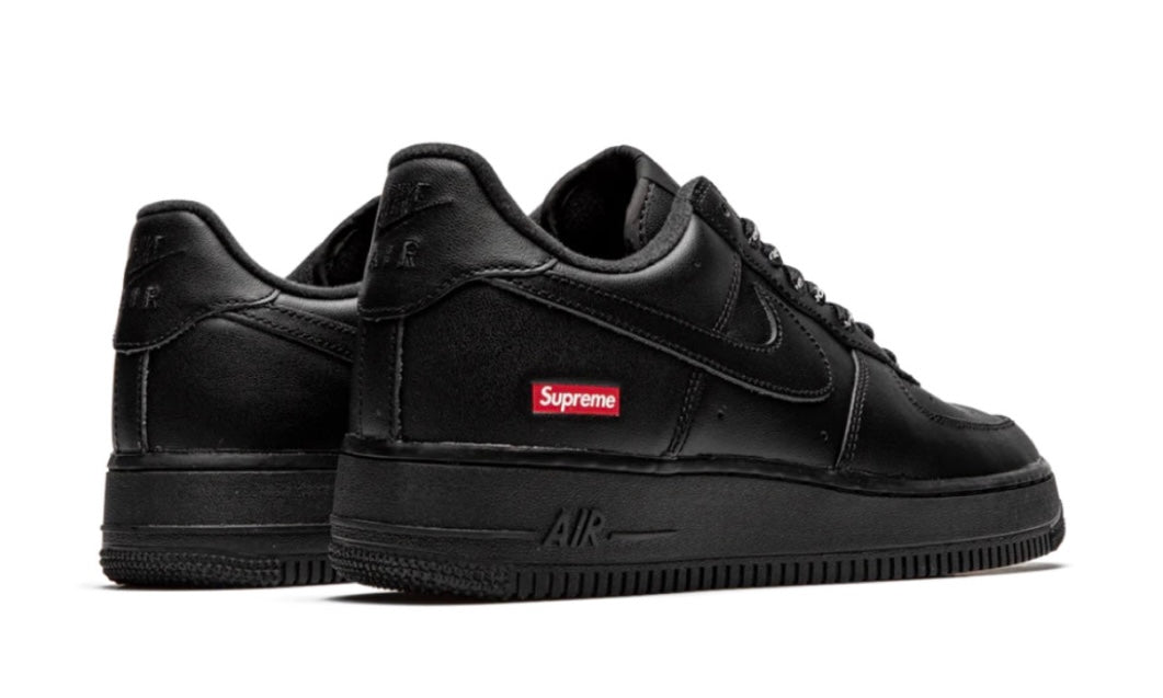 Nike Supreme Air Force 1 Low Black Back