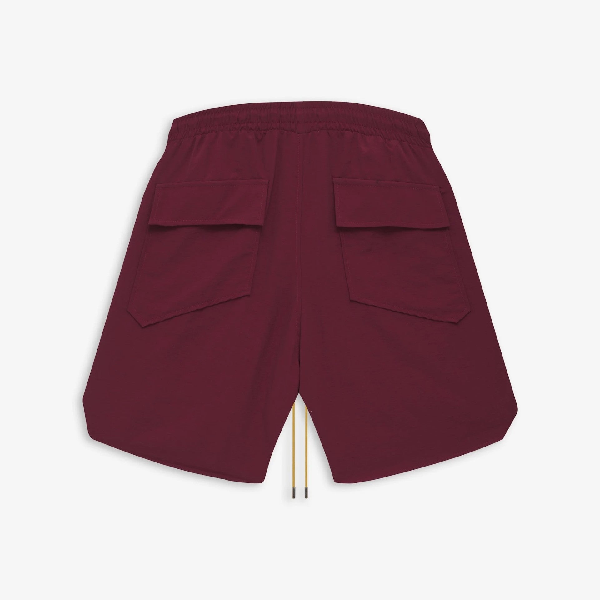 Rhude Maroon RH Logo Shorts Back 2