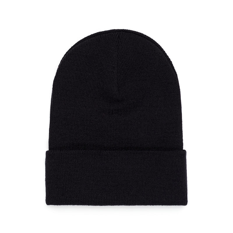 Sp5der Black Gold Rhinestone Web Beanie Back