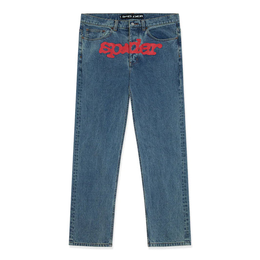 Sp5der Light Wash Denim V3 Indigo Front