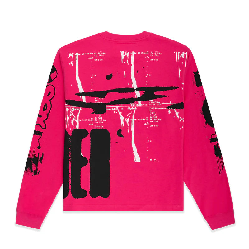 Sp5der Pink X-Ray Long Sleeve Shirt