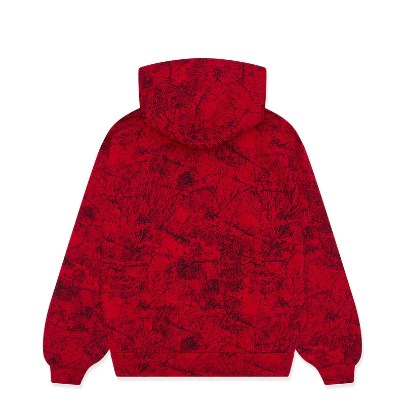 Sp5der Red OG Tree Camo Hoodie Back