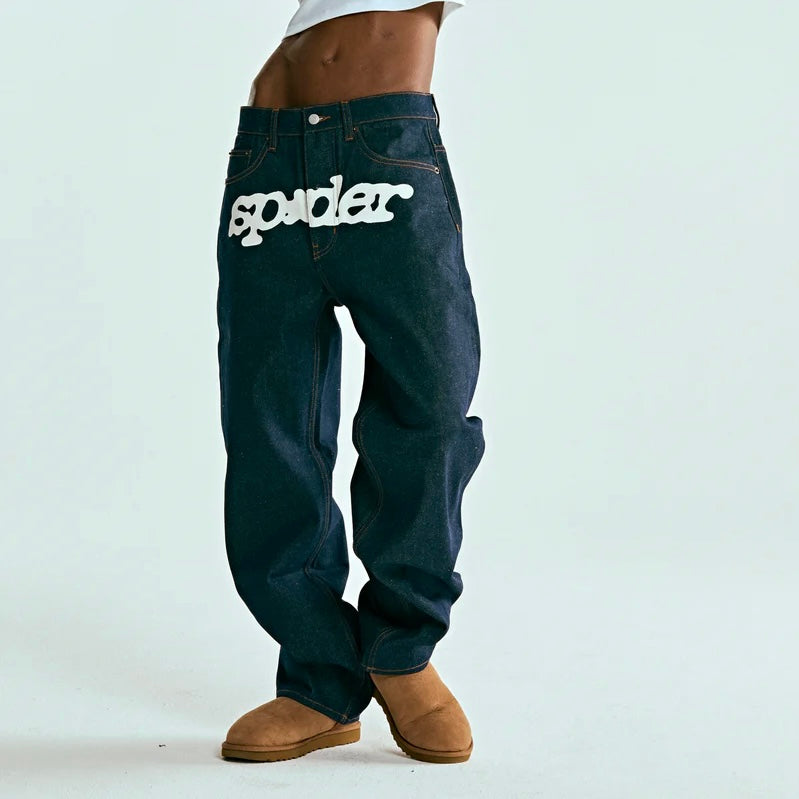 Sp5der V3 Dark Indigo Denim