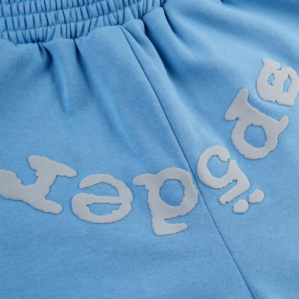 Sp5der Dusty Blue OG Web V2 Shorts