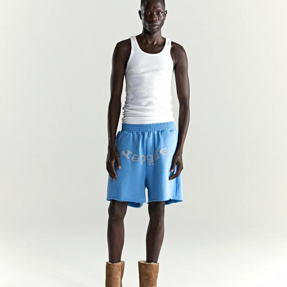 Sp5der Dusty Blue OG Web V2 Shorts