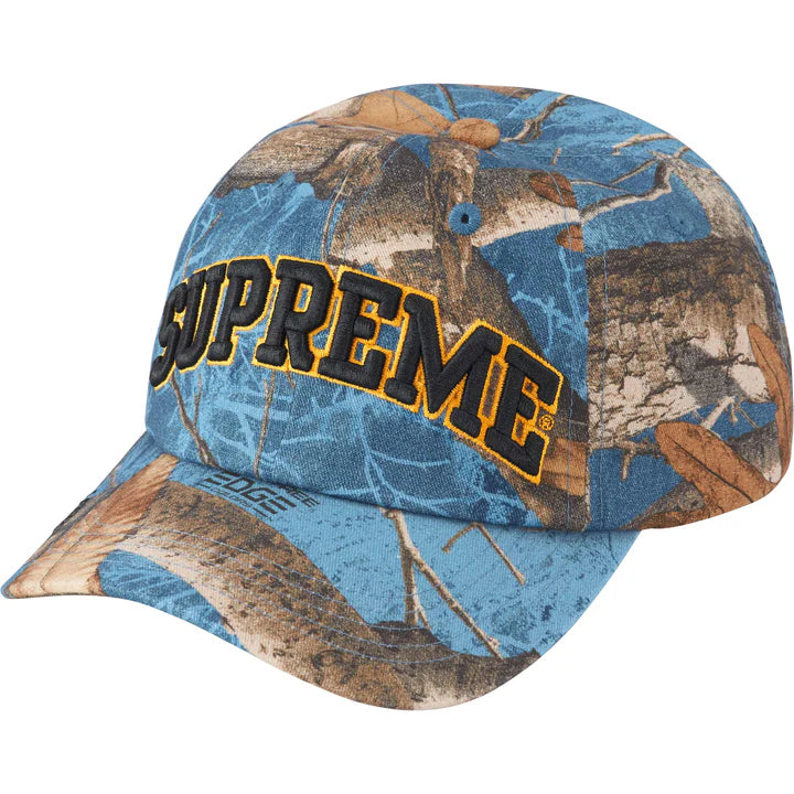 Supreme Slate Blue Camo Difference 6-Panel Front