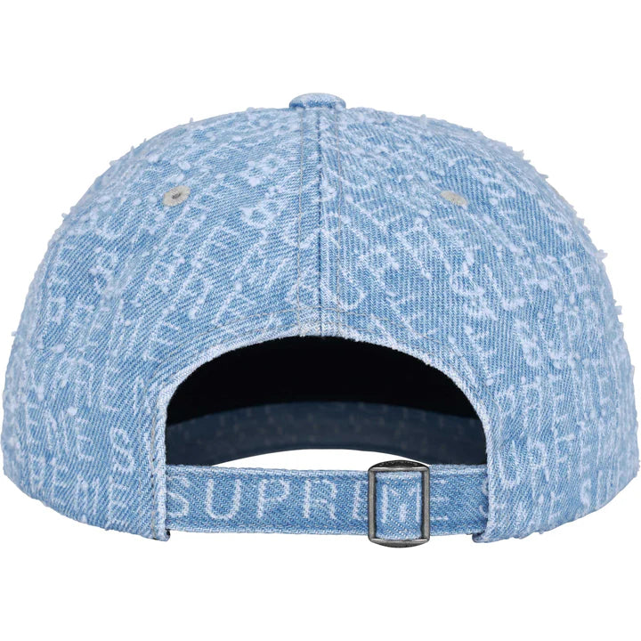 Supreme Needle Punch Blue 6-Panel Back