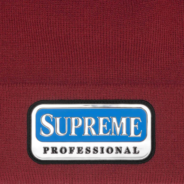 Supreme Cardinal Professional Beanie close