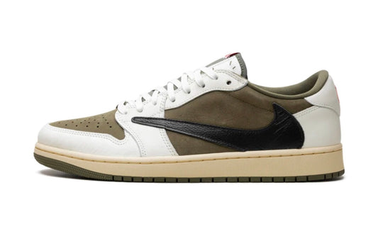 Travis Scott Jordan 1 Low OG Medium Olive Side