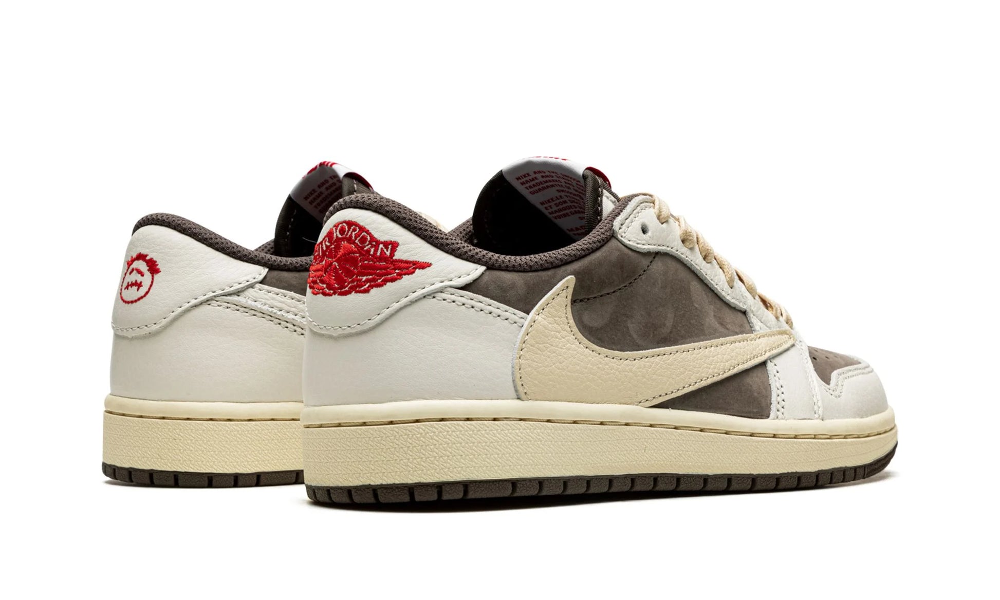 Travis Scott Jordan 1 Low Reverse Mocha Back