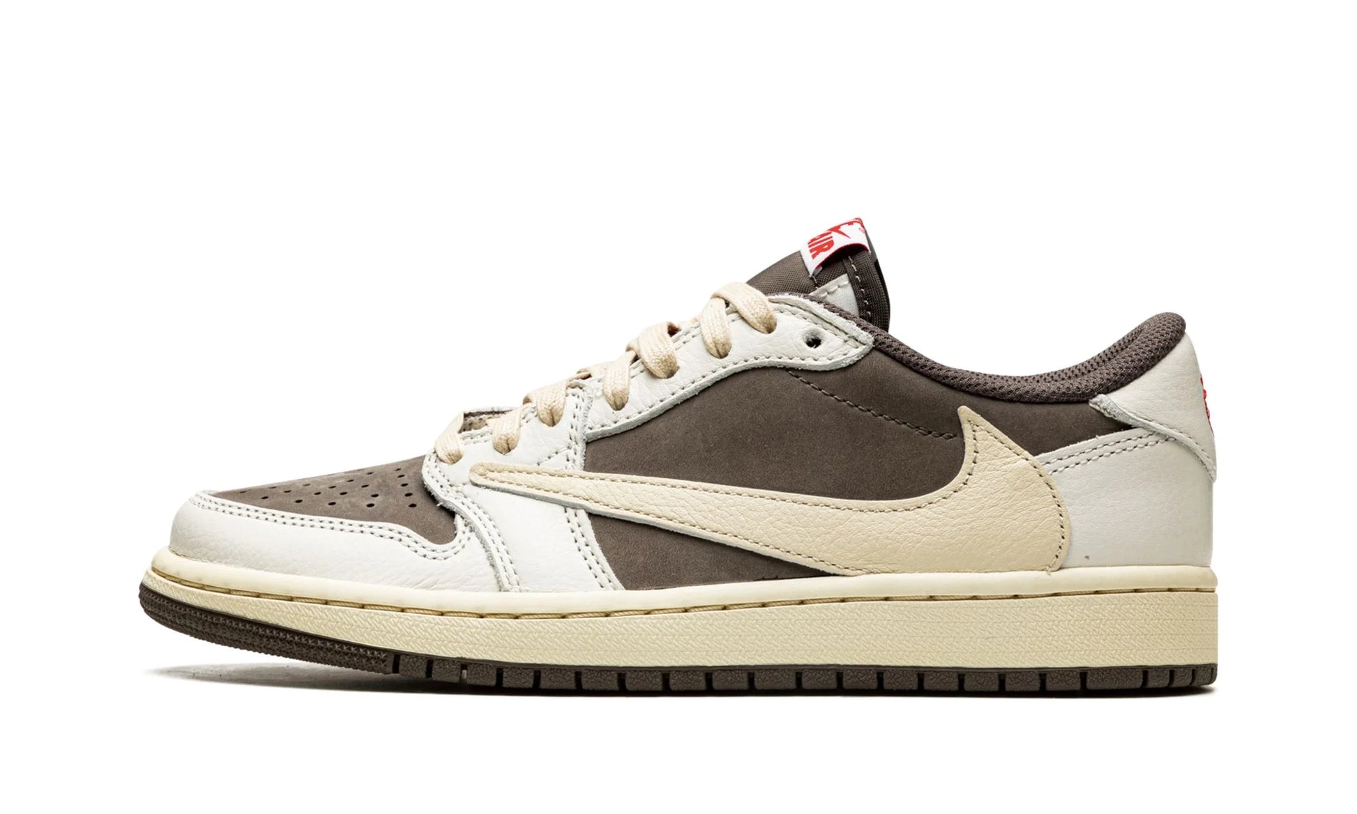 Travis Scott Jordan 1 Low Reverse Mocha Side