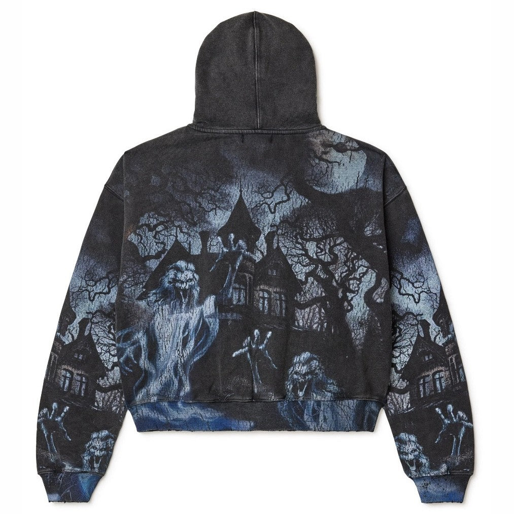 Vale Black Casper Zip Hoodie back