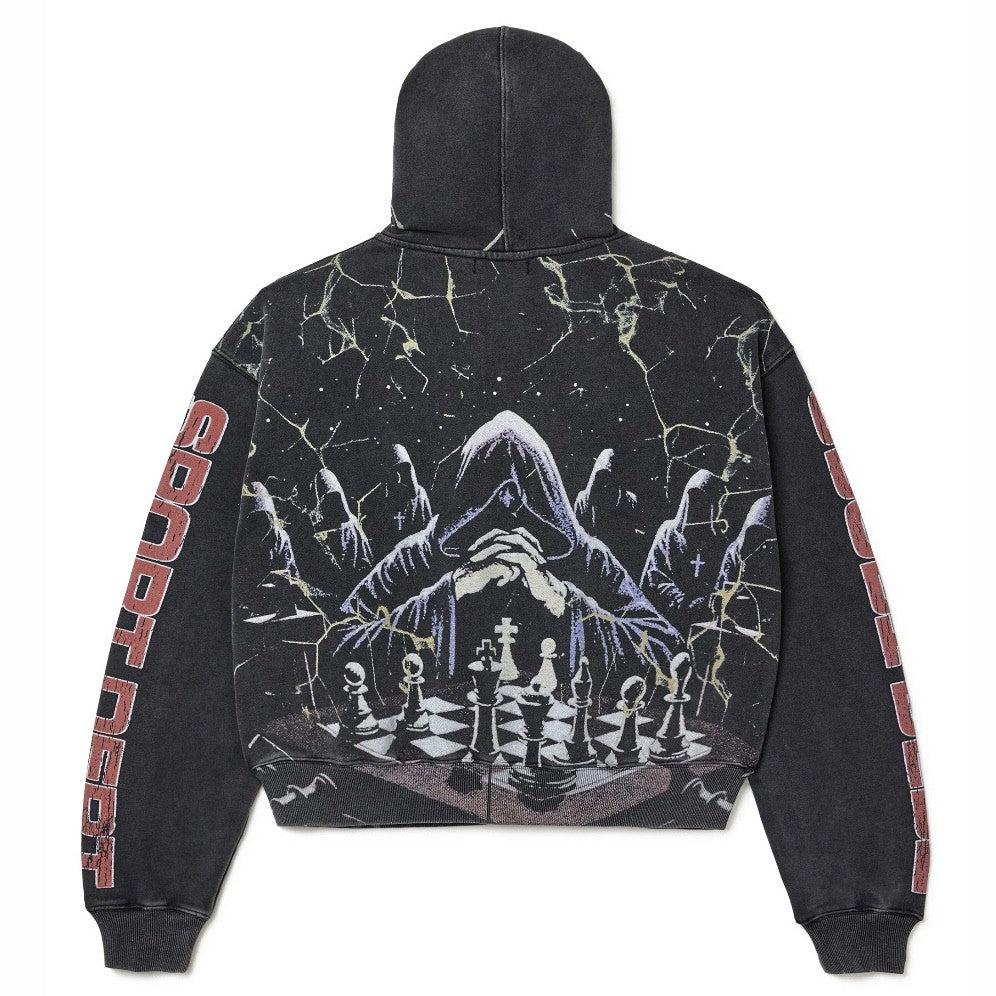 Vale Black Mastermind Zip Hoodie Back