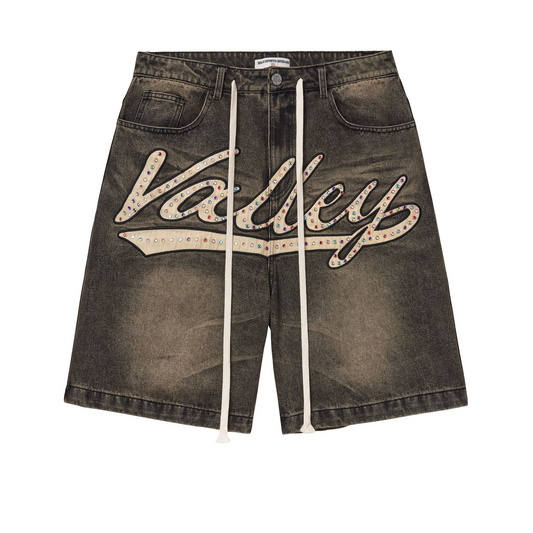  Vale Black Skittles Jorts front