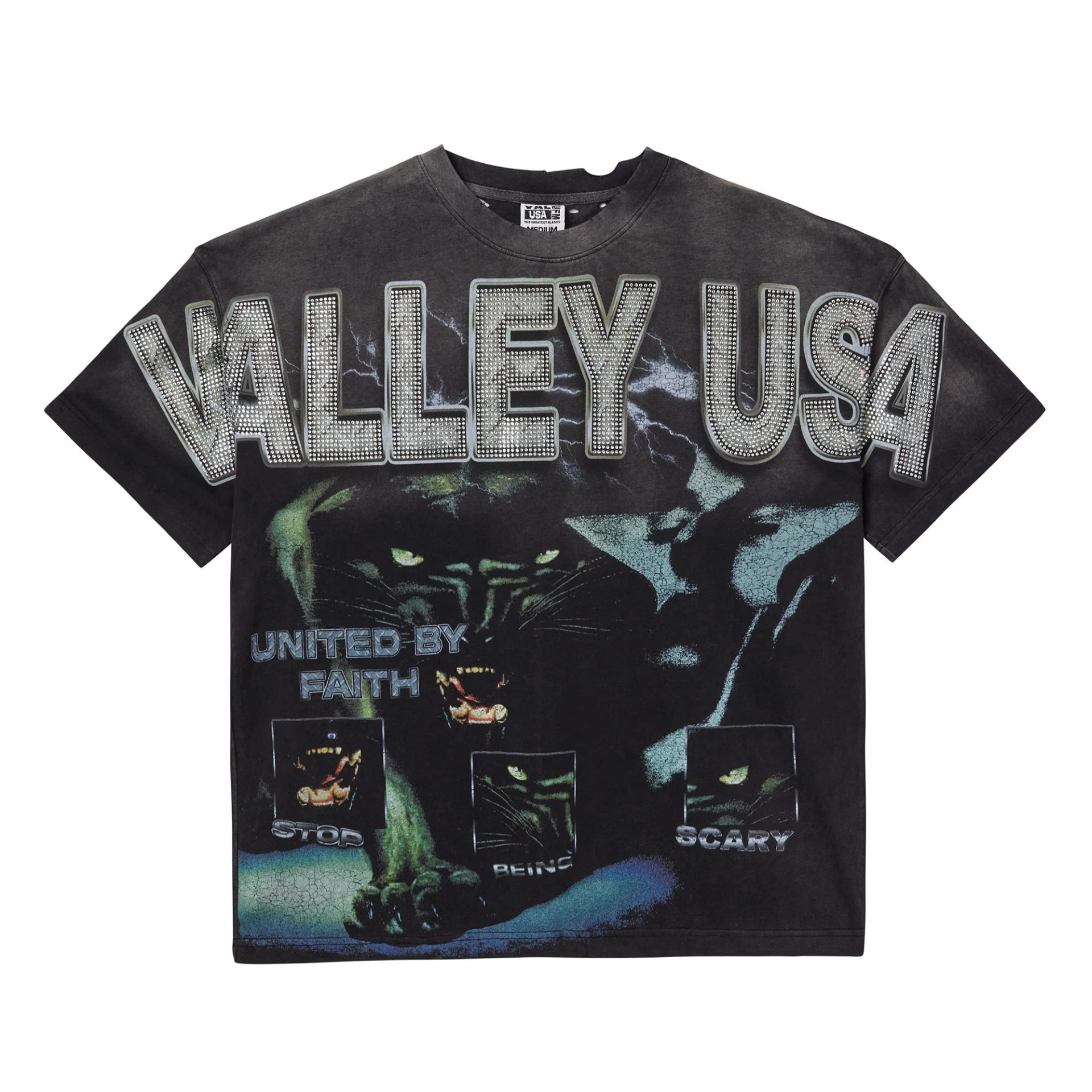 Vale Faith Bling T-Shirt front