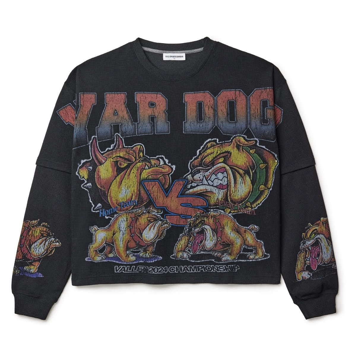 Vale Black War Dog Thermal Long Sleeve