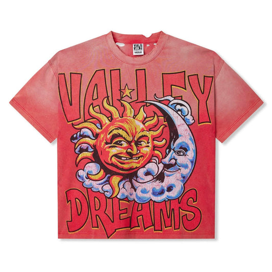 Vale Thrashed Red Sun T-Shirt