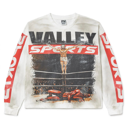 Vale White Jesus Hardy Long Sleeve