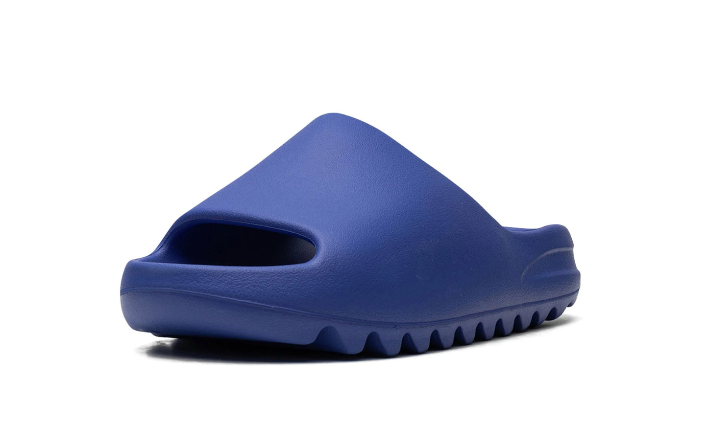 Adidas Yeezy Slide Azure Single Shoe Front View