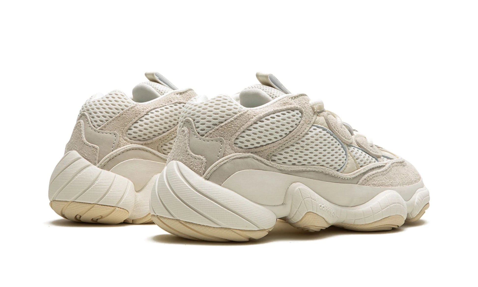 Adidas Yeezy 500 Bone White Back View