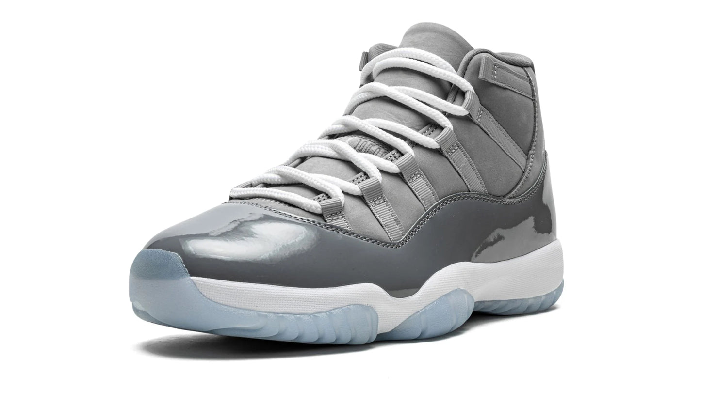 Jordan 11 Cool Grey Single Shoe Front View
