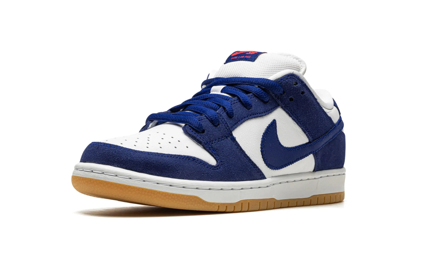 Nike SB Dunk Low Dodgers Single Shoe Front View