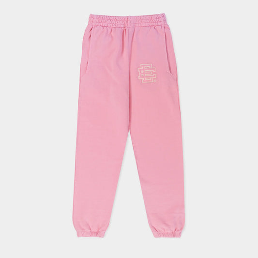 Eric Emanuel Pink Embroidery Sweatpants Front View