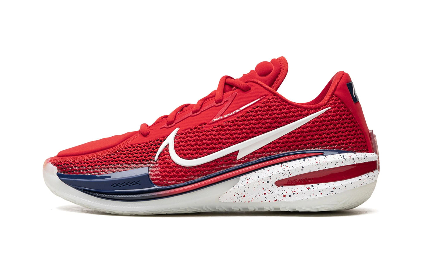 Nike Air Zoom GT Cut USA Sport Red Side View