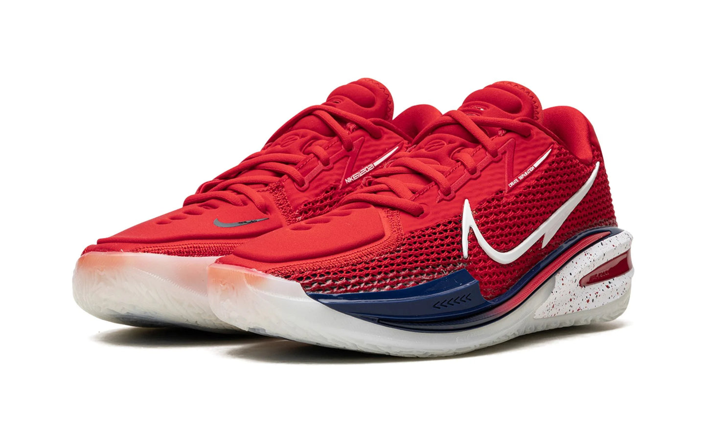 Nike Air Zoom GT Cut USA Sport Red Front View