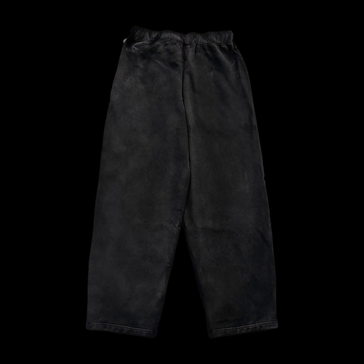 GV Gallery Walker Sweatpants, back of the plain faded black sweatpants