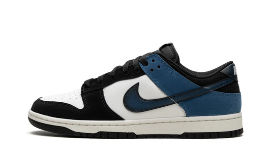 Nike Dunk Low Airbrush Industrial Blue Side View