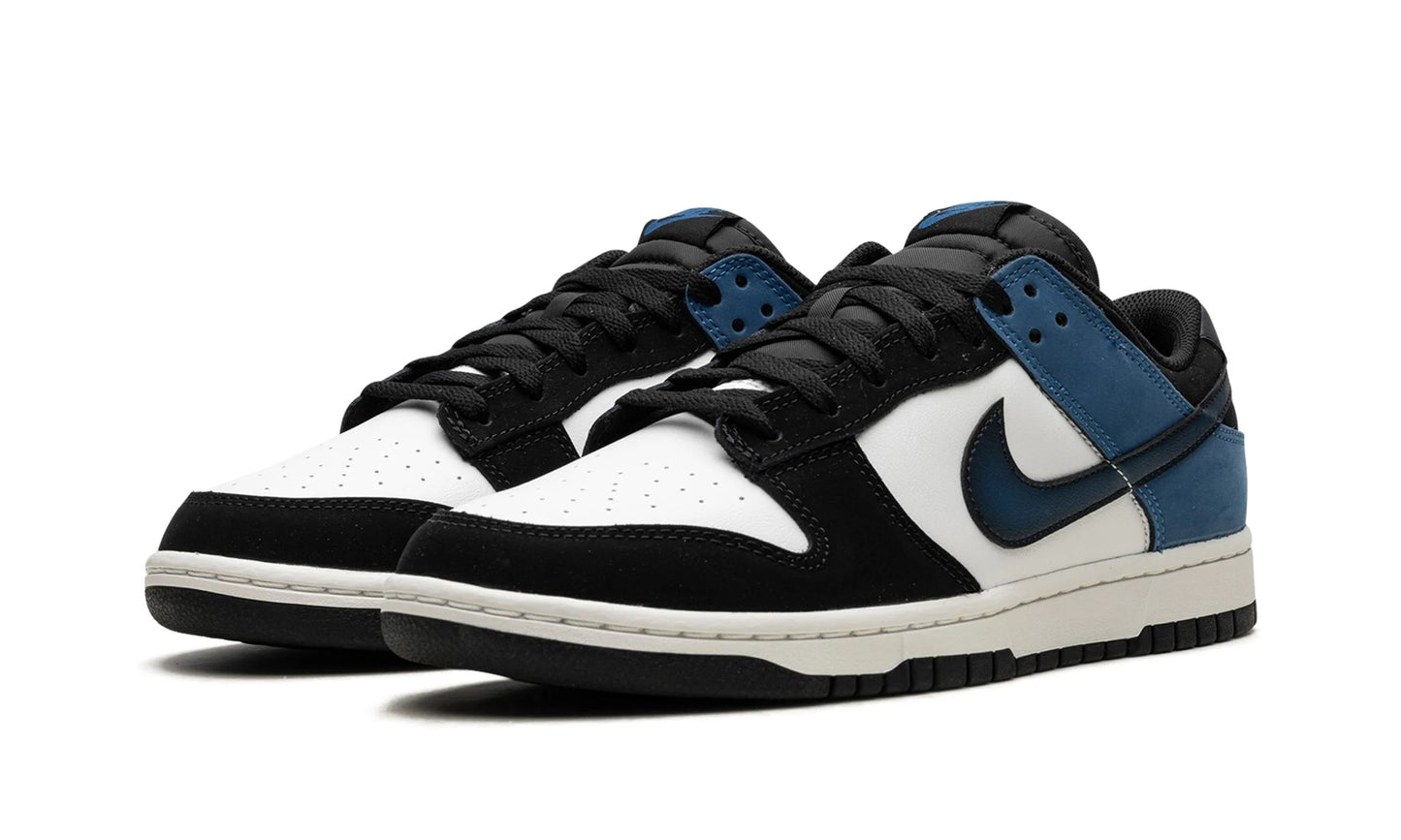 Nike Dunk Low Airbrush Industrial Blue Front View