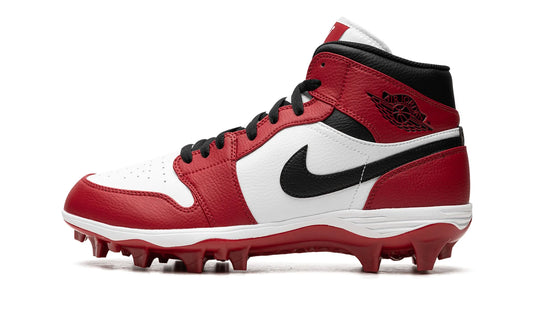 Jordan 1 Mid TD Chicago Football Cleats Side VIew