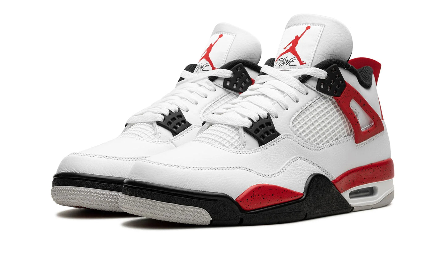 Jordan 4 Red Cement Front View