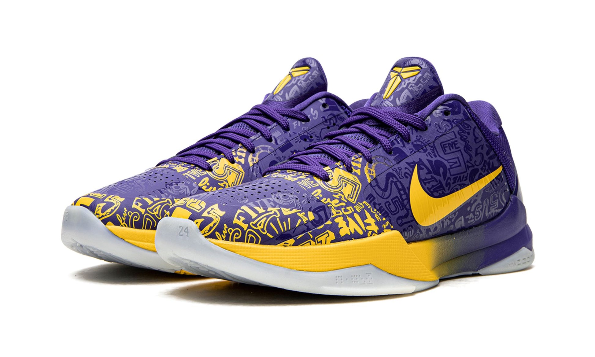 Zoom Kobe 5 Protro '5 Rings' - Nike - CD4991 400 - concord/midwest gold