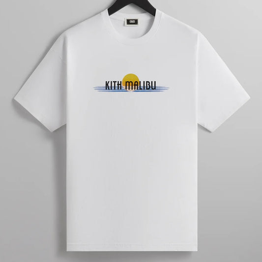 Kith White Malibu Sunset T-Shirt