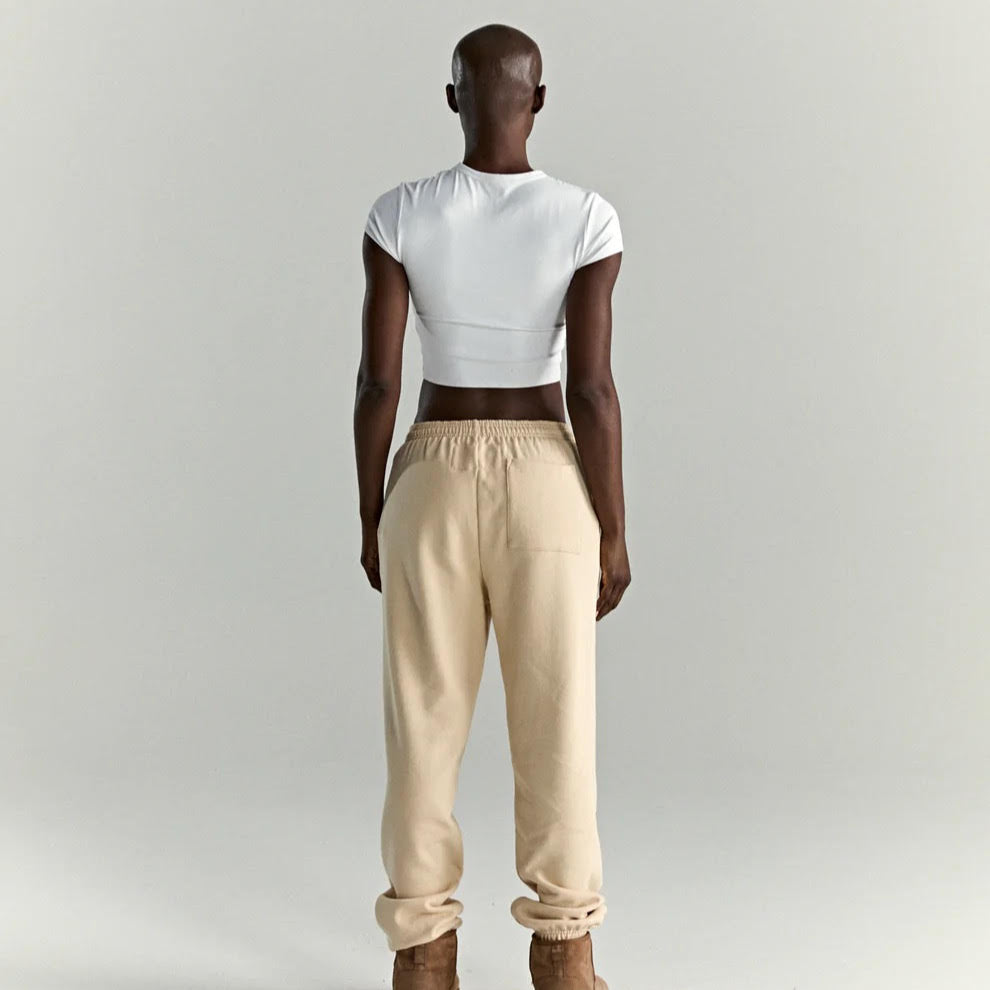 Sp5der Cream OG Web V2 Sweatpants