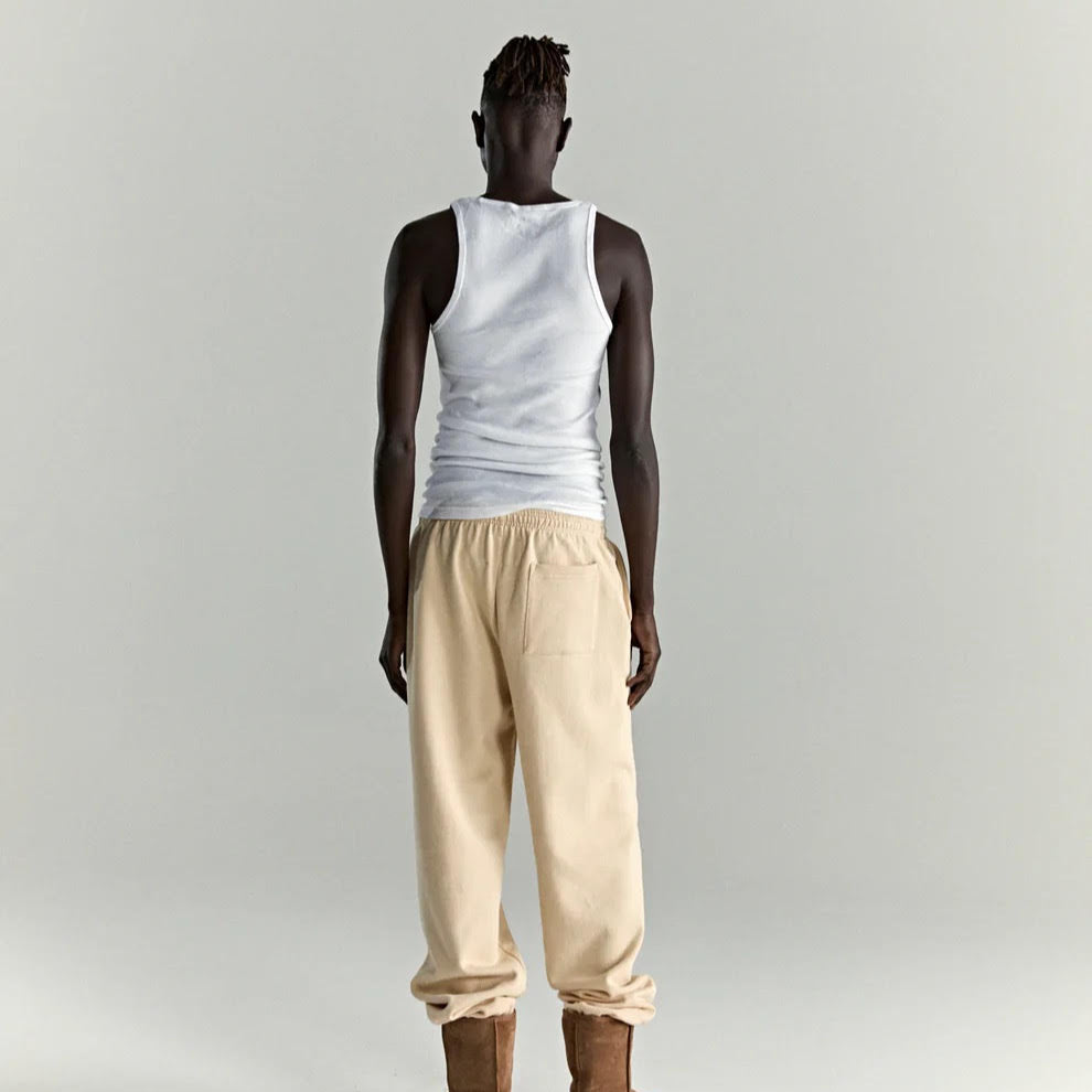 Sp5der Cream OG Web V2 Sweatpants