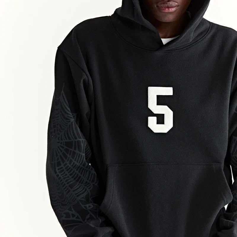 Sp5der Black Stadium Hoodie