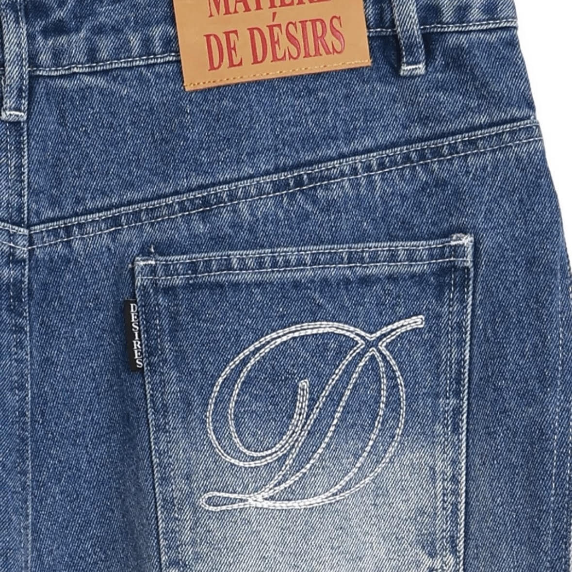 Matiere De Desirs Hip Flare Blue Denim