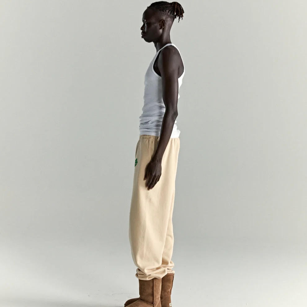 Sp5der Cream OG Web V2 Sweatpants
