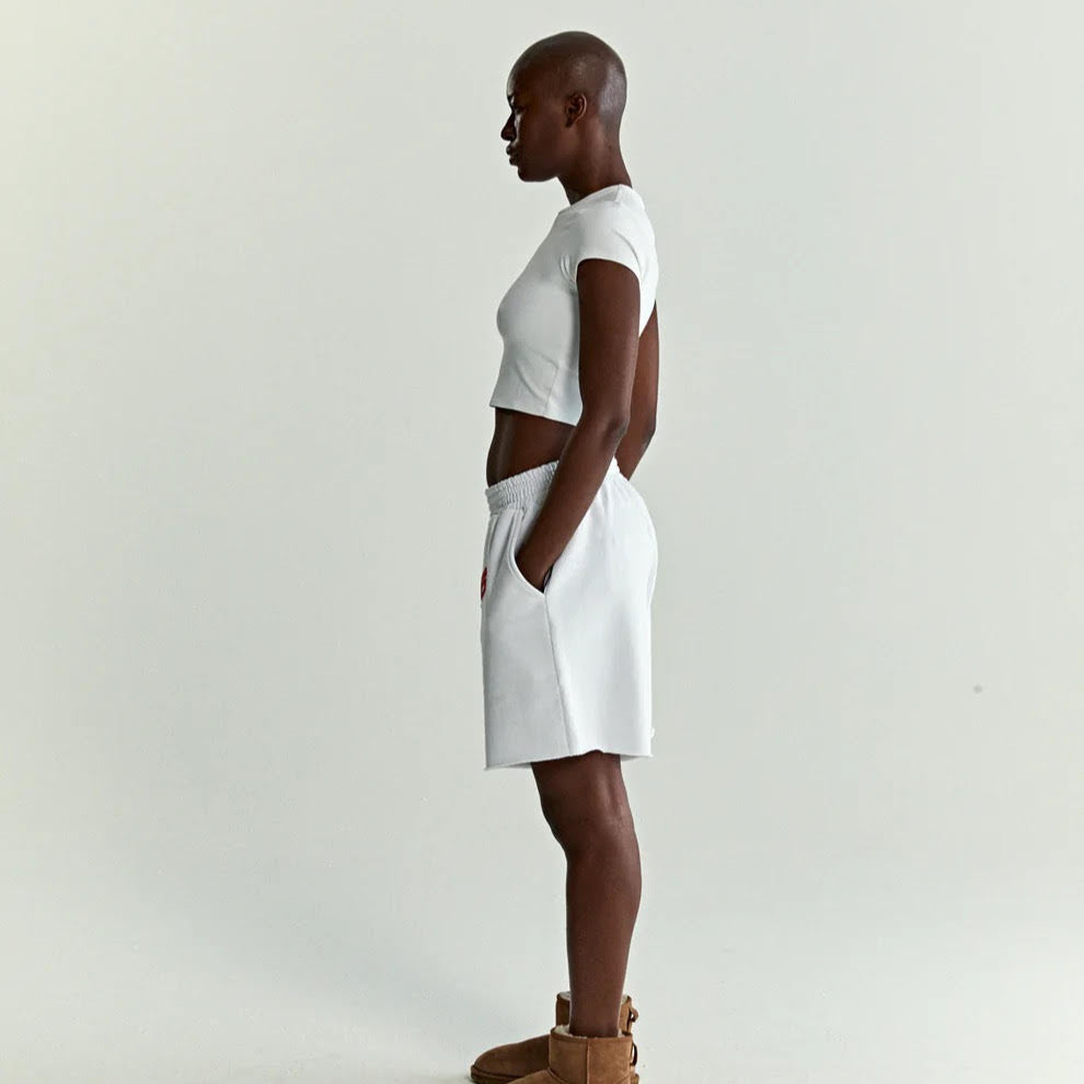 Sp5der White Orange OG Web V2 Shorts