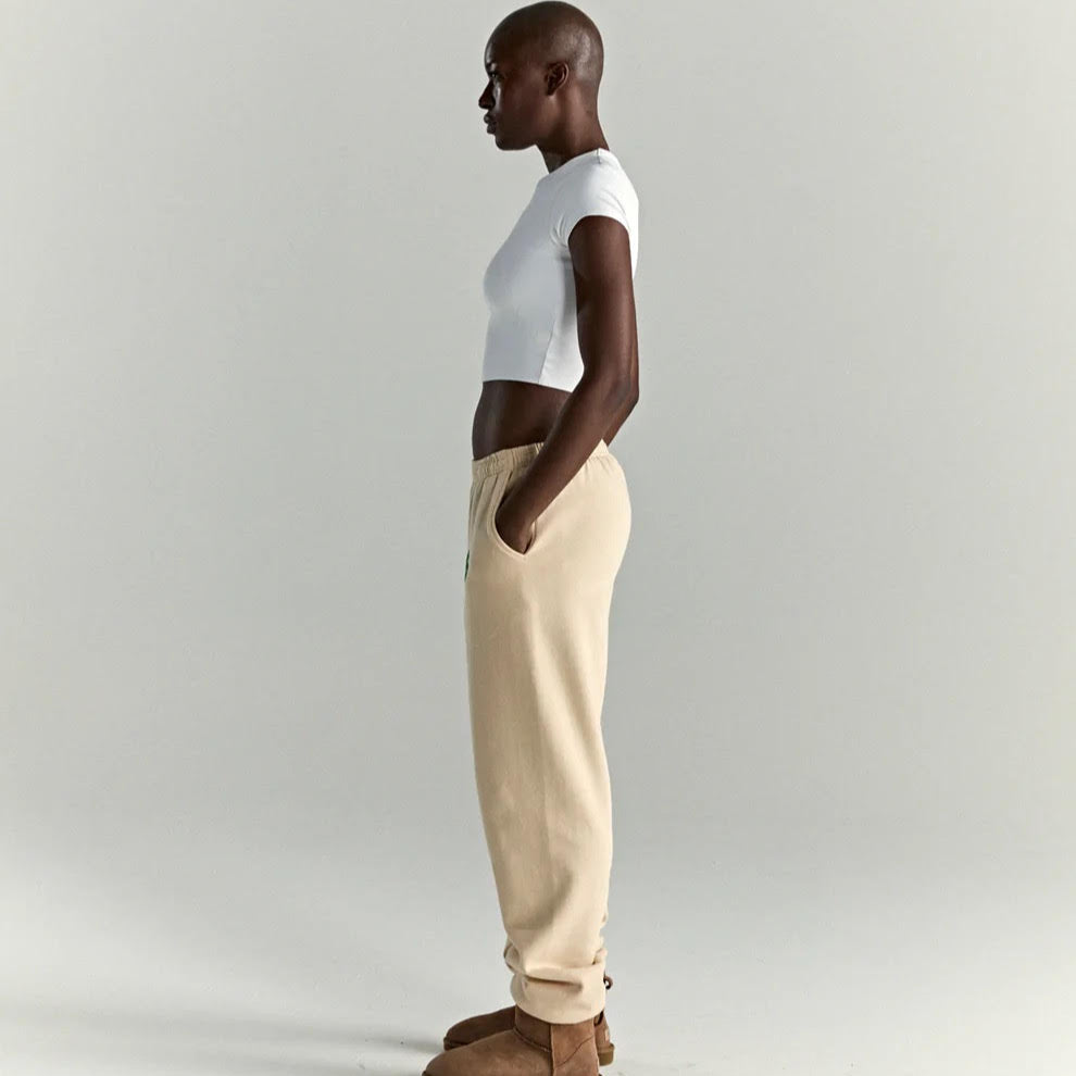 Sp5der Cream OG Web V2 Sweatpants
