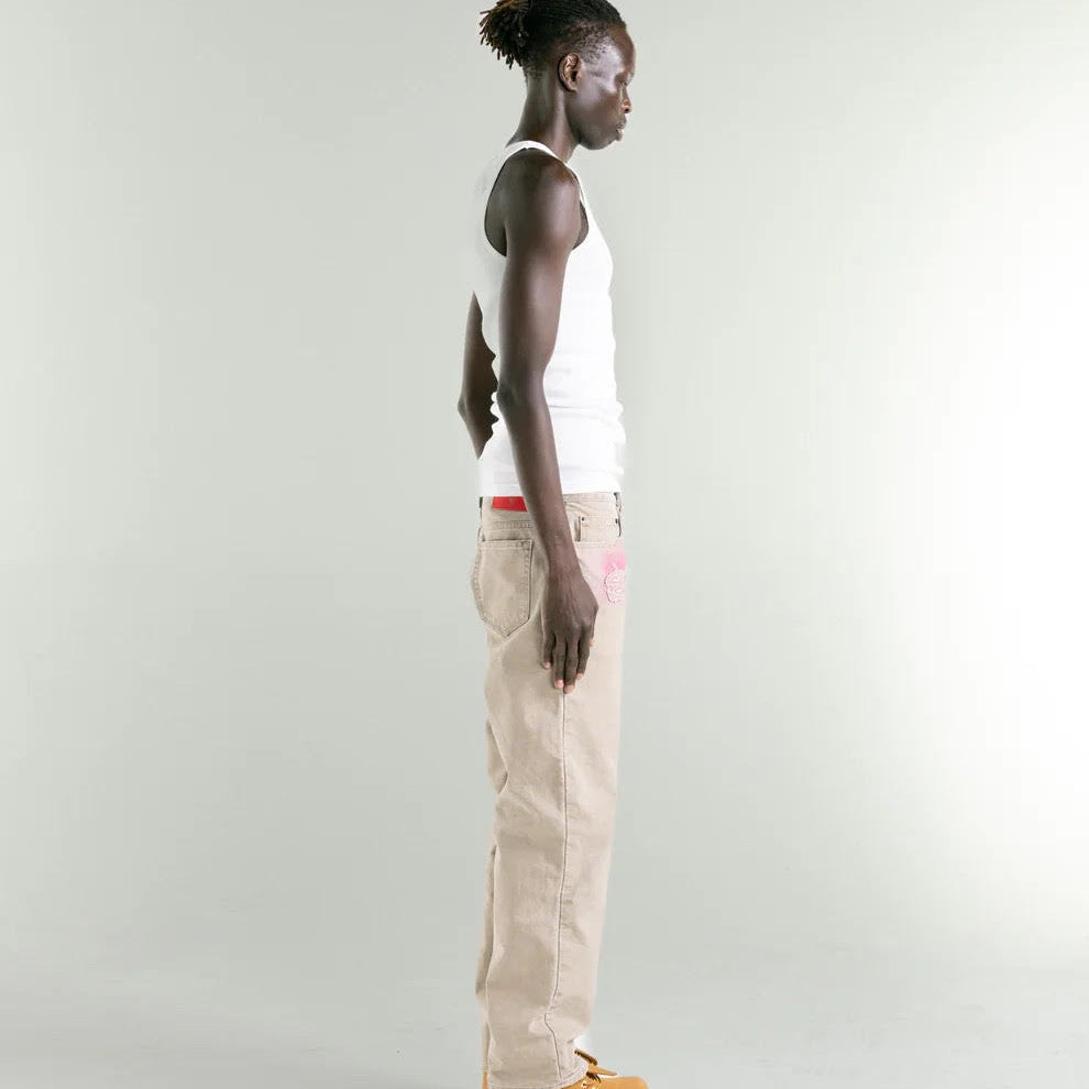Sp5der Tan Canvas Work Pant