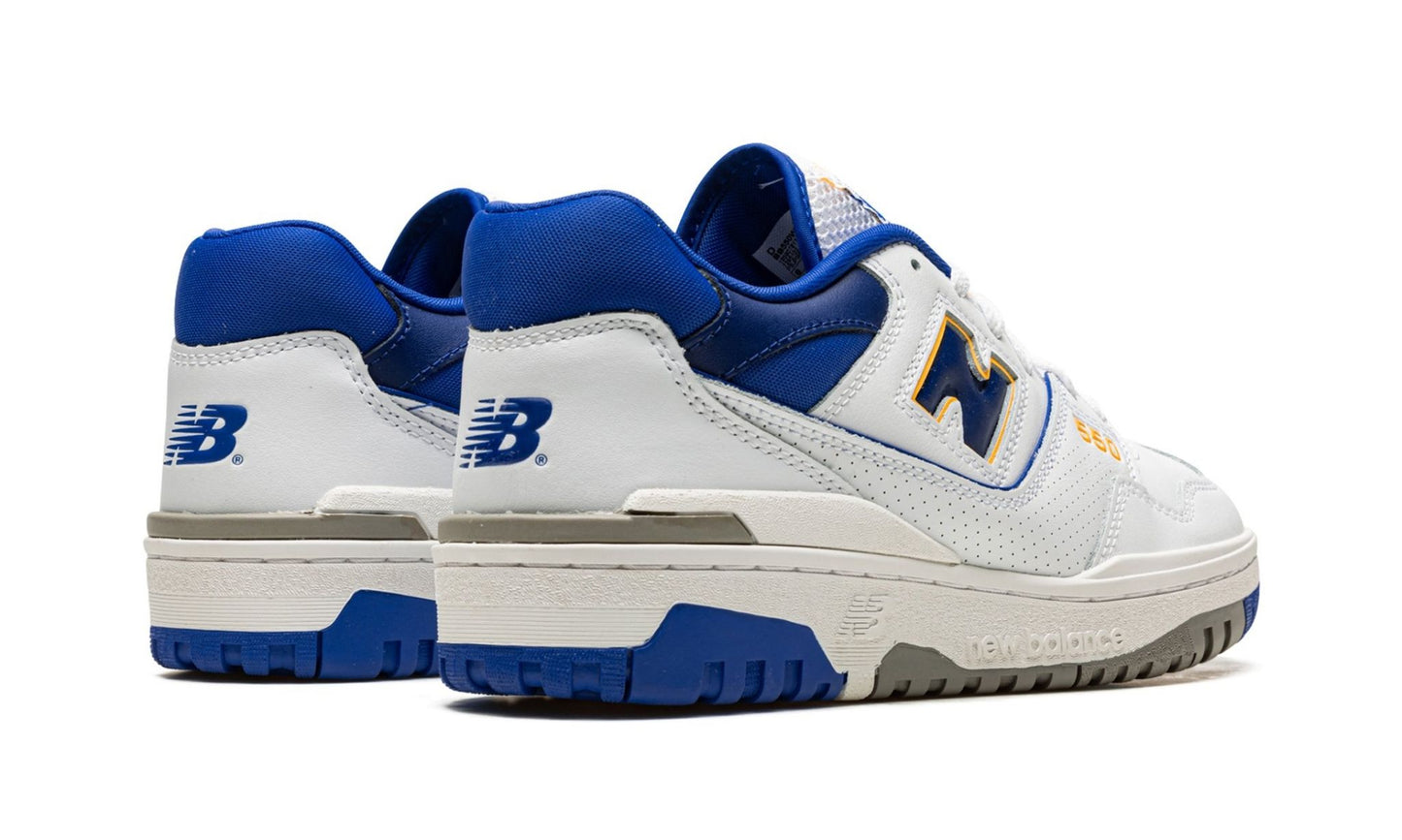 New Balance 550 Lakers Pack Infinity Blue Back View